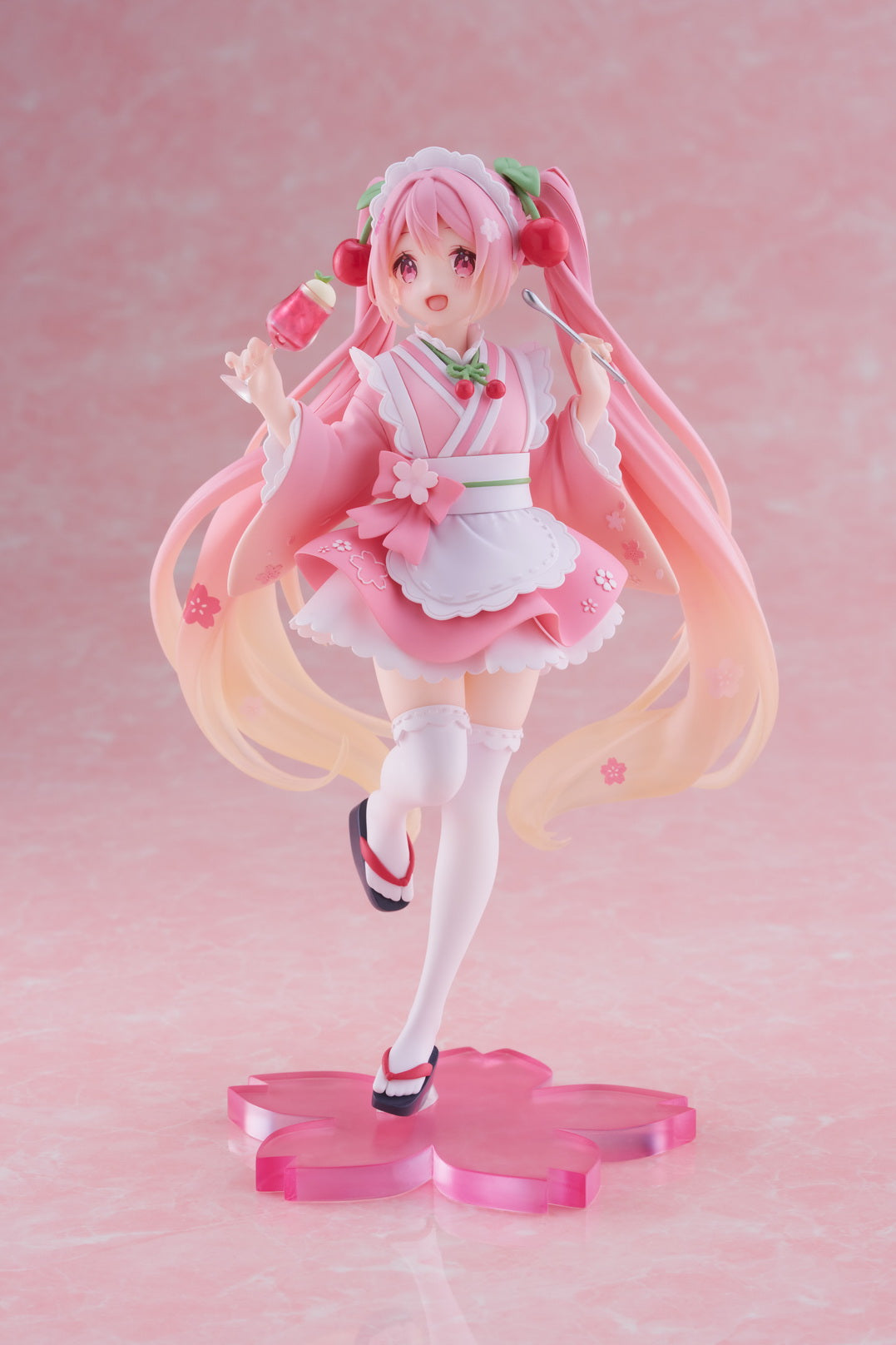 IN-STOCK Taito - Vocaloid Newly Written Figure - Sakura Miku: Japanese Cafe Ver.