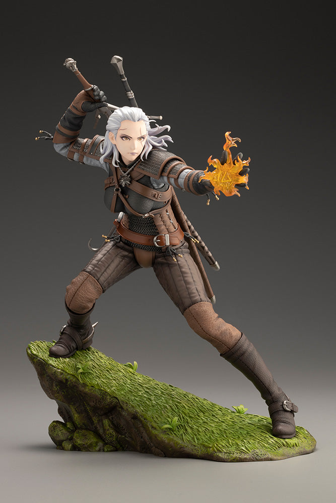 PRE-ORDER Kotobukiya - The Witcher Bishoujo - Geralt 1/7