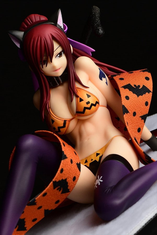PRE-ORDER Orcatoys - Fairy Tail - Erza Scarlet: Halloween Cat Gravure_Style 1/6