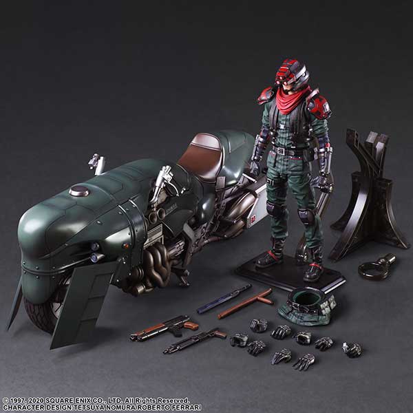IN-STOCK Square Enix - PLAY ARTS Kai - Final Fantasy VII Remake - Shinra Elite Security Officer & Motorcycle