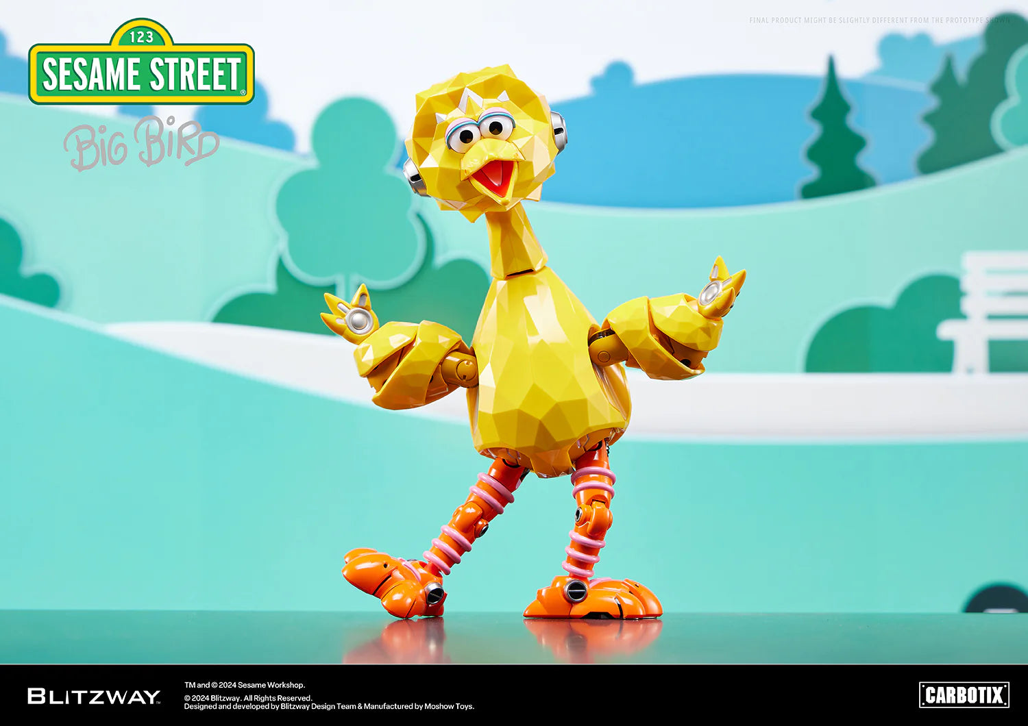 PRE-ORDER Blitzway - CARBOTIX - Sesame Street - Big Bird
