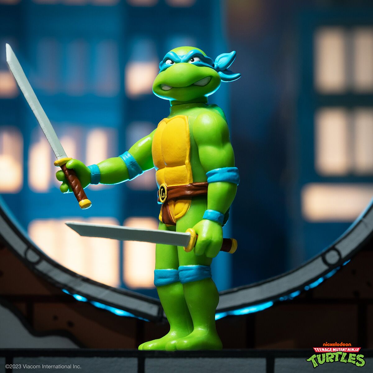 PRE-ORDER Super7 - ReAction - Teenage Mutant Ninja Turtles - Toon Leonardo