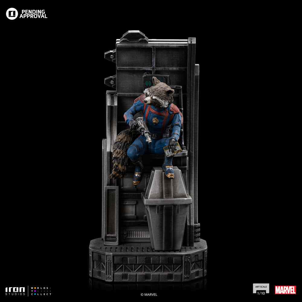 PRE-ORDER Iron Studios - Art Scale - Guardians of the Galaxy Vol. 3 - Rocket Raccoon 1/10