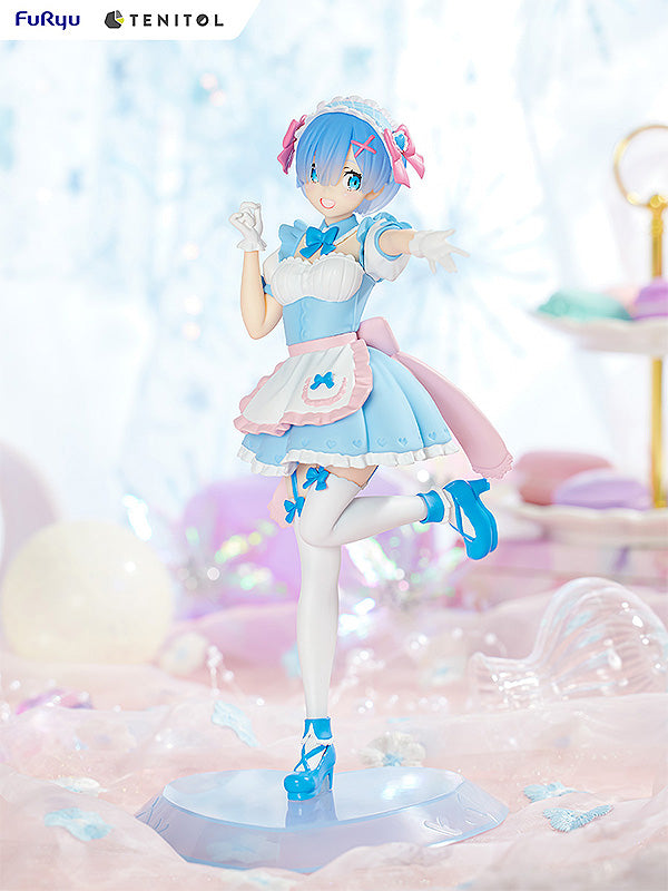 PRE-ORDER FuRyu - TENITOL - Re:ZERO -Starting Life in Another World- - Yumekawa Maid Rem & Ram: Set With Bonus