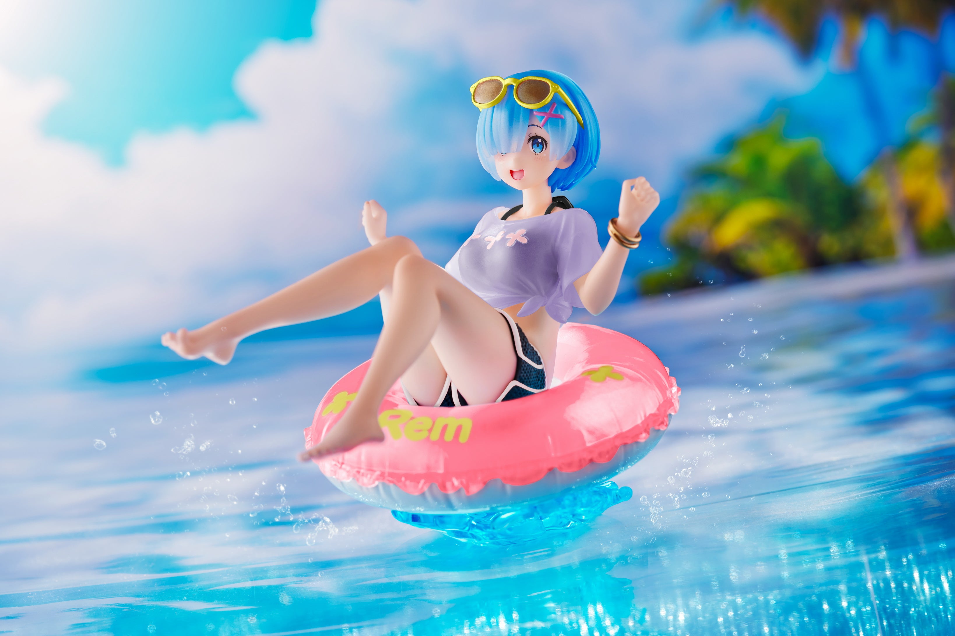 PRE-ORDER Re:ZERO -Starting Life in Another World- Aqua Float Girls Figure - Rem: Renewal Edition