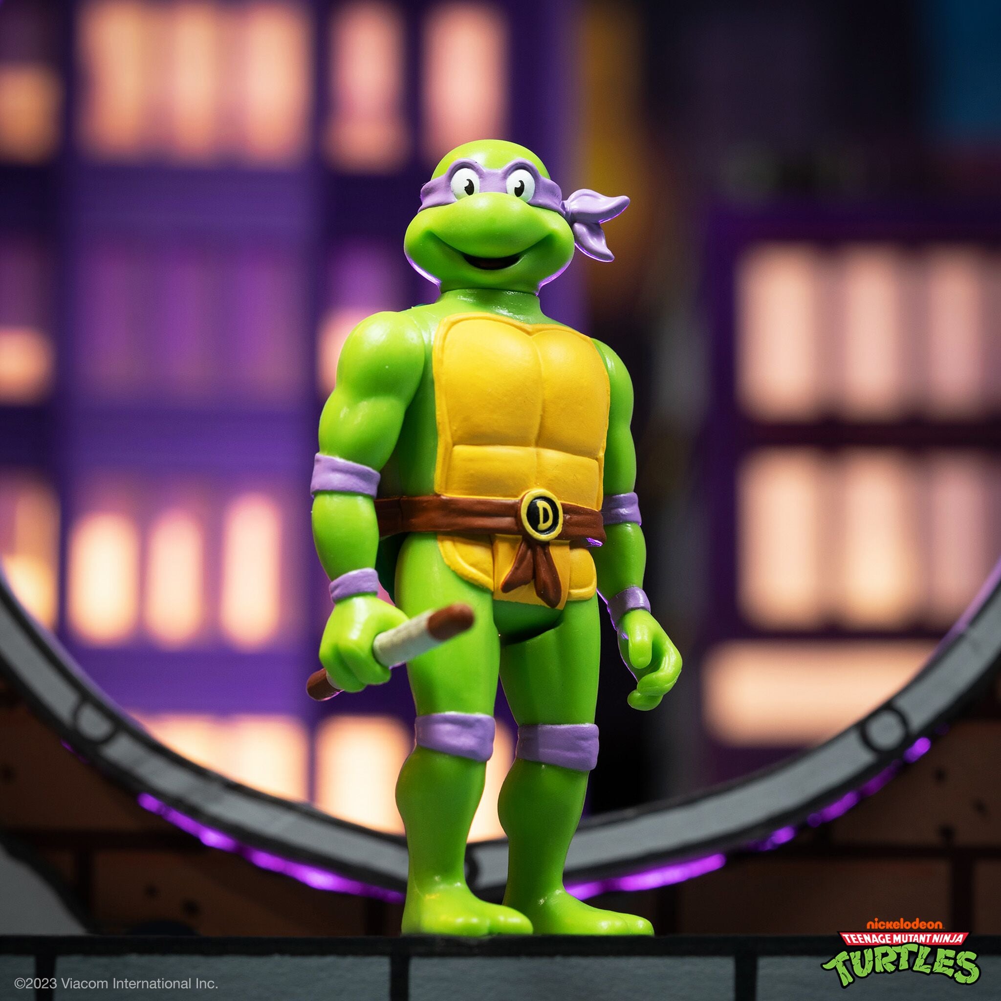 PRE-ORDER Super7 - ReAction - Teenage Mutant Ninja Turtles - Toon Donatello