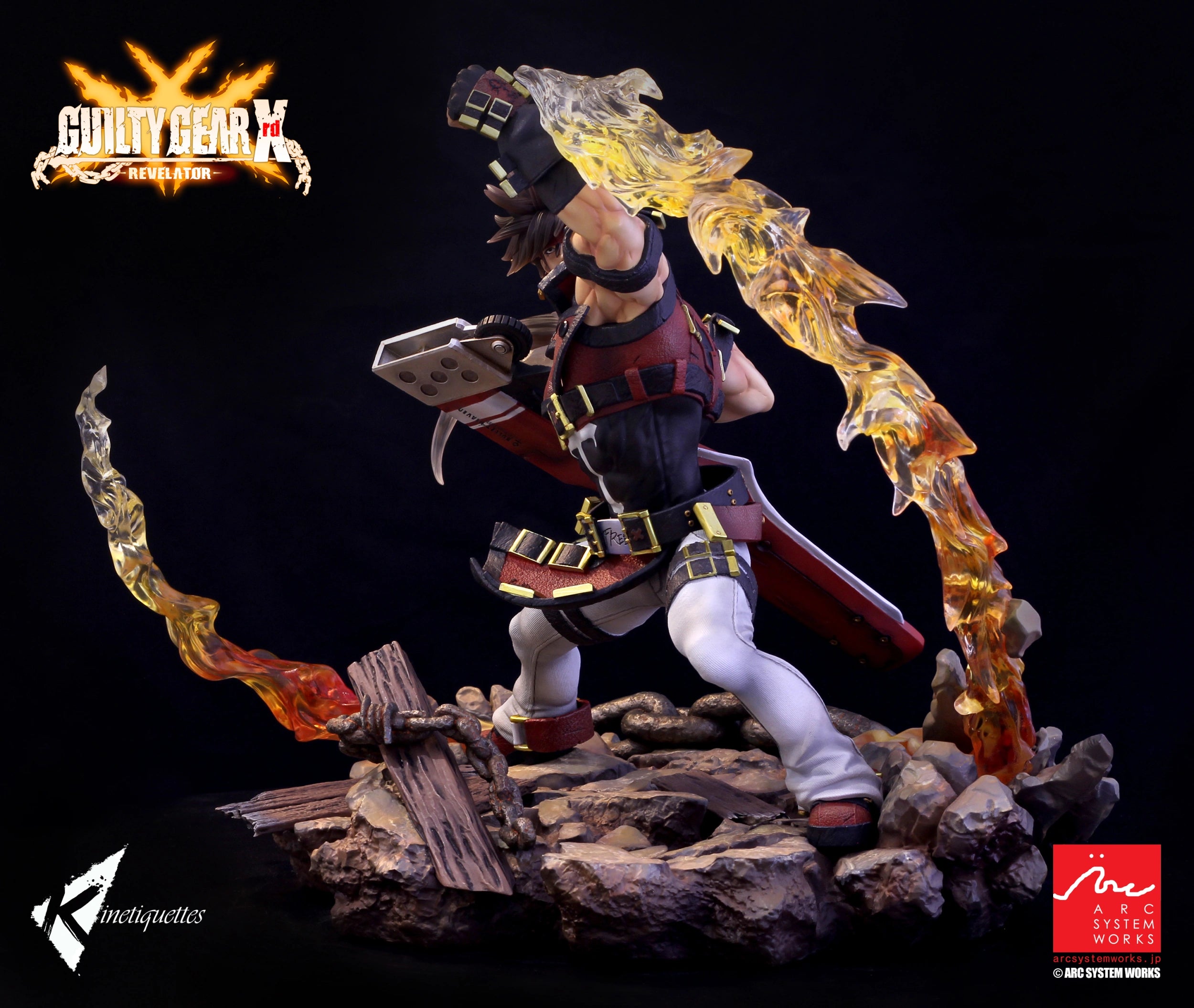PRE-ORDER Kinetiquettes - Guilty Gear Xrd - Sol Badguy 1/7