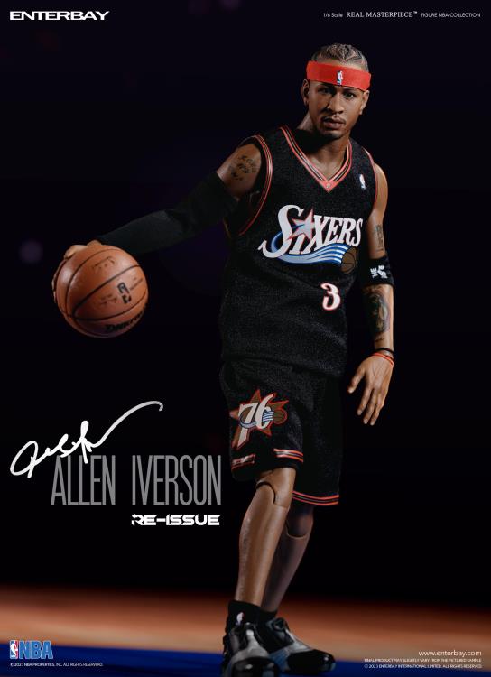 SPECIAL ORDER Enterbay - NBA Real Masterpiece - Allen Iverson: Limited Retro Edition 1/6 [JP]
