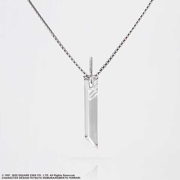 SPECIAL ORDER Square Enix - Final Fantasy VII Remake Silver Necklace - Buster Sword: Limited Ver. [EXCLUSIVE] [JP]