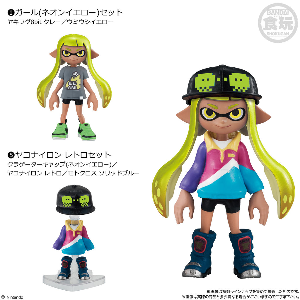 SPECIAL ORDER Splatoon 2 Dress-up Gear Collection Reproduction Edition ...