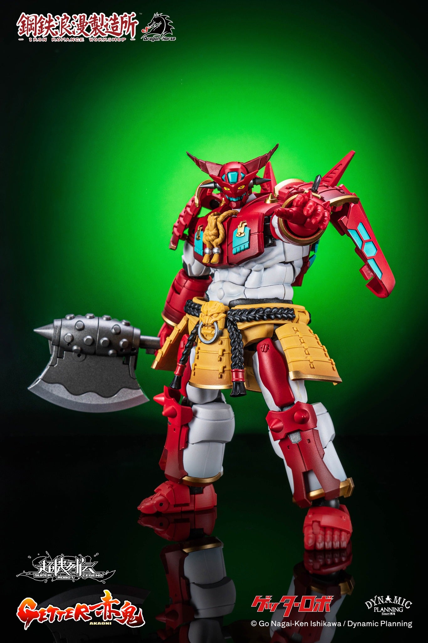 PRE-ORDER Iron Romance Workshop - Super Robot Legend SRL-01 - Getter Aka Oni