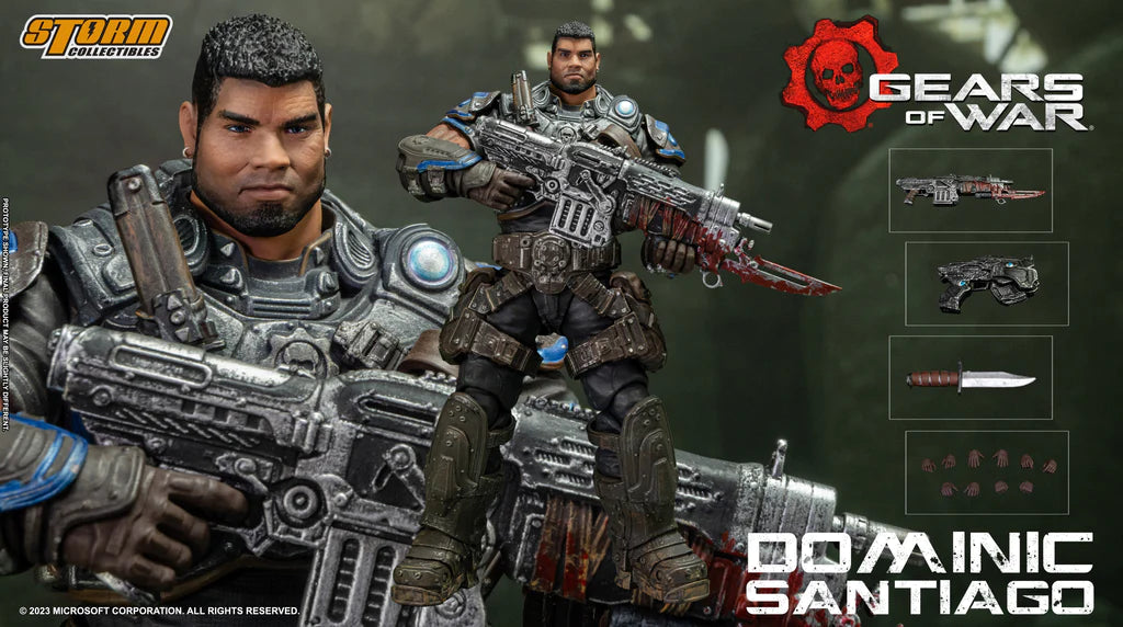 PRE-ORDER Storm Collectibles - Gears of War - Dominic Santiago