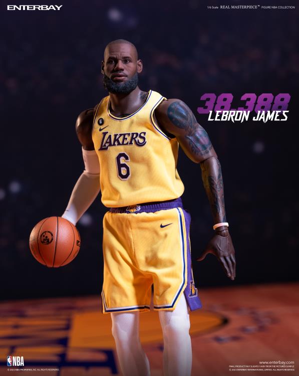 PRE-ORDER Enterbay - Real Masterpiece: NBA Collection - LeBron James: Special Edition 1/6
