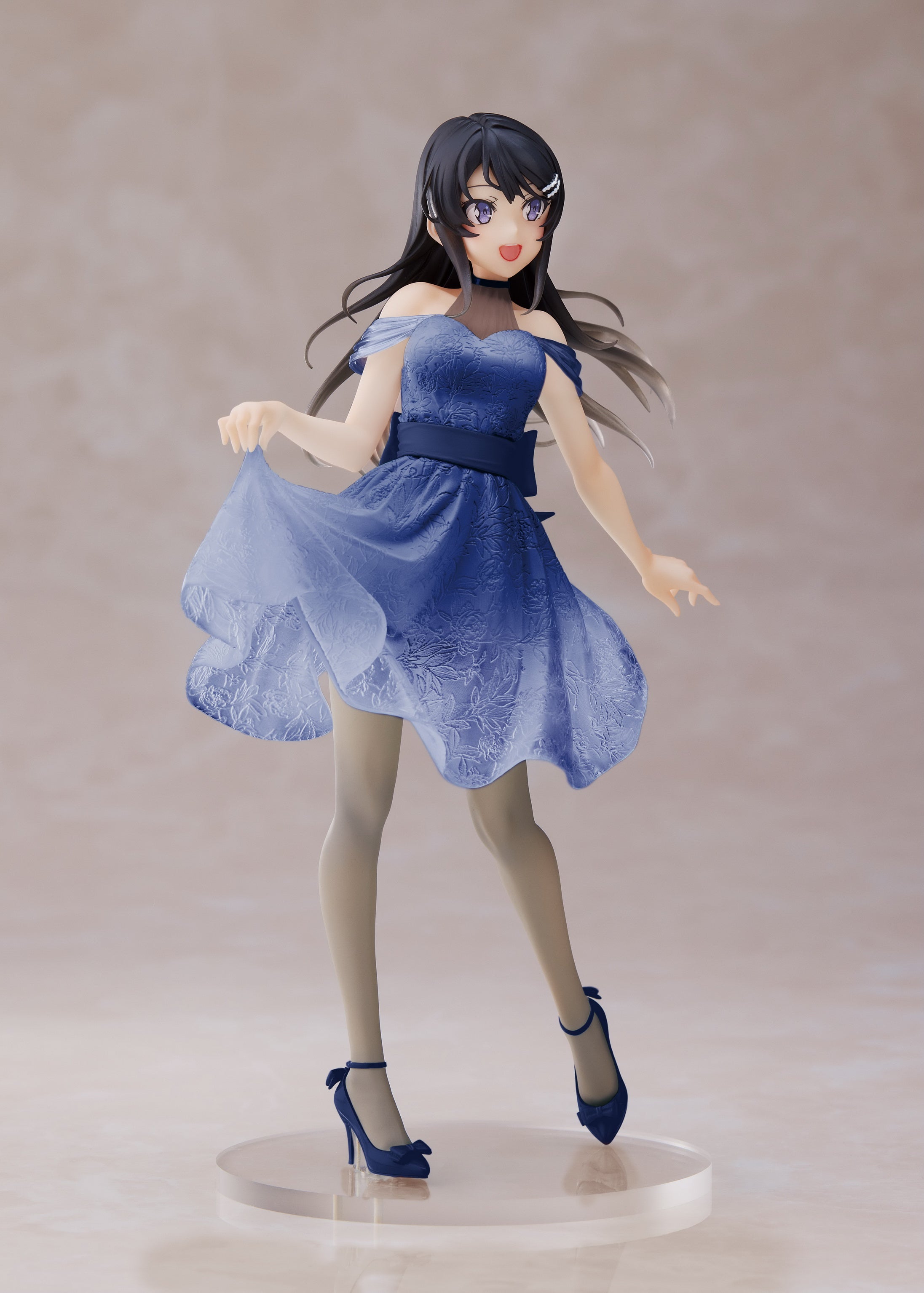 PRE-ORDER Taito - Rascal Does Not Dream of Bunny Girl Senpai Coreful Figure - Mai Sakurajima: Clear Dress Ver. Renewal Edition