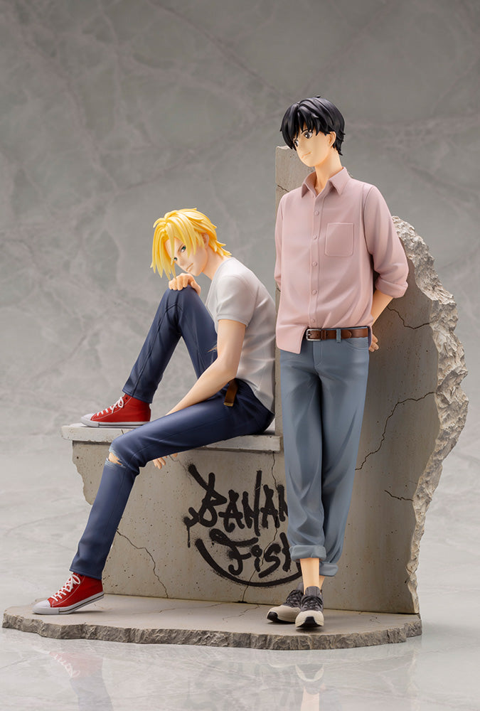 IN-STOCK Kotobukiya - ARTFX J - Banana Fish - Ash & Eiji 1/8 [2nd Release]