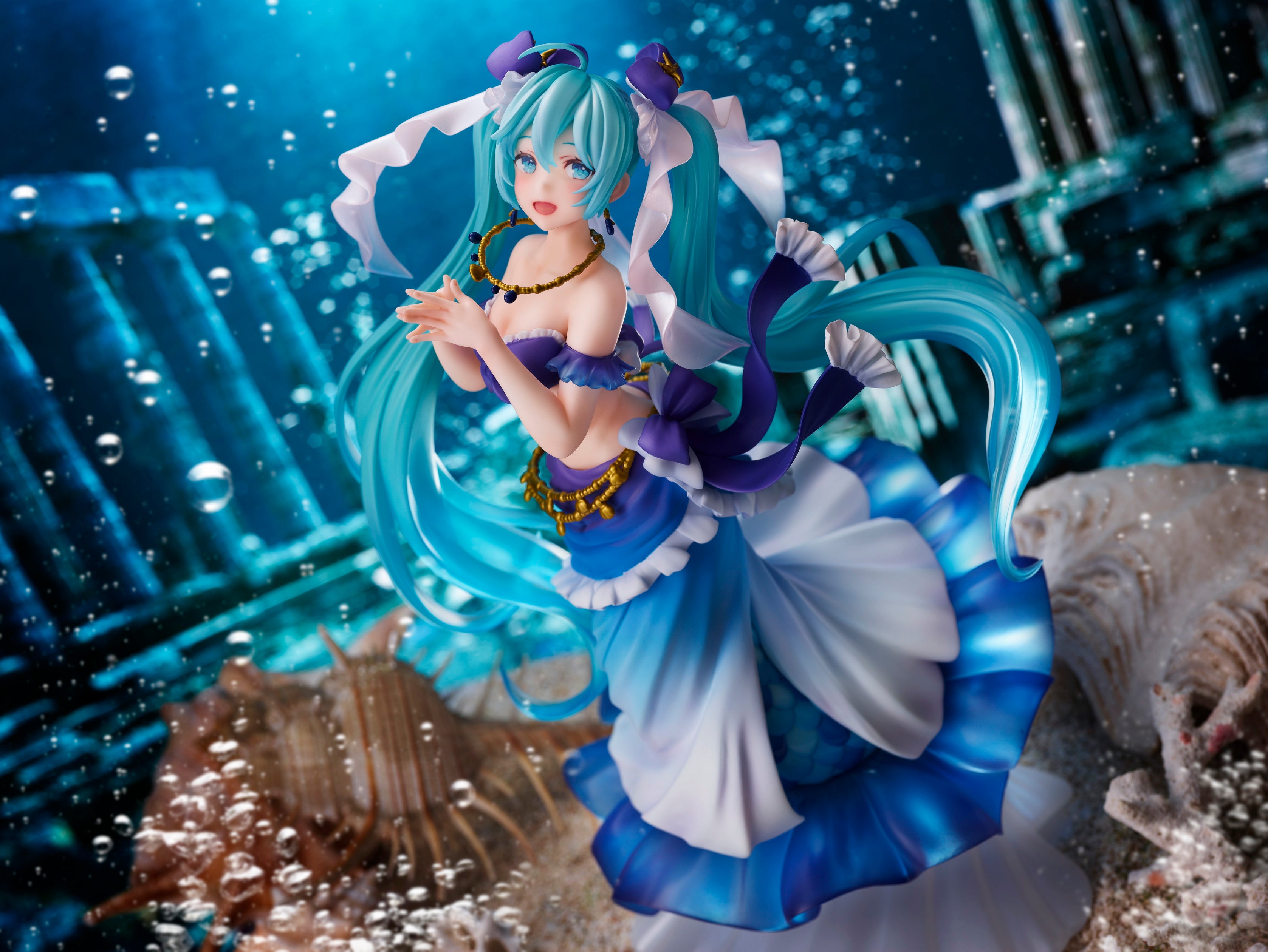PRE-ORDER Taito - Vocaloid AMP Figure - Hatsune Miku: Princess Mermaid Ver.