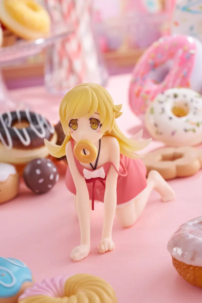 PRE-ORDER Taito - Monogatari Series: Off & Monster Season Desktop Cute Figure - Shinobu Oshino