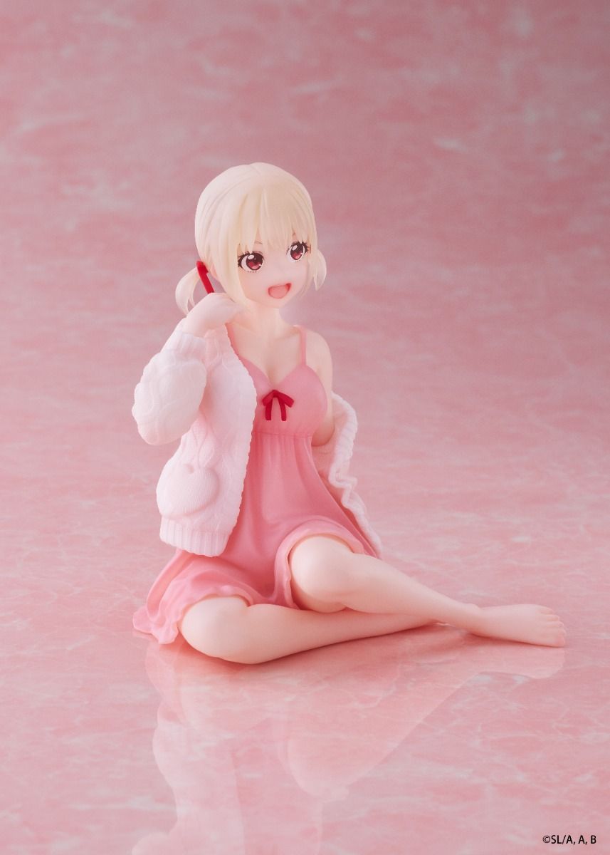 PRE-ORDER Taito - Lycoris Recoil Desktop Cute Figure - Chisato Nishikigi: Roomwear Ver. [September 2025 Release]