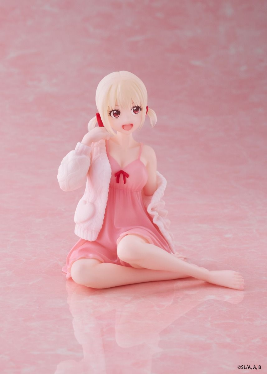 PRE-ORDER Taito - Lycoris Recoil Desktop Cute Figure - Chisato Nishikigi: Roomwear Ver. [September 2025 Release]