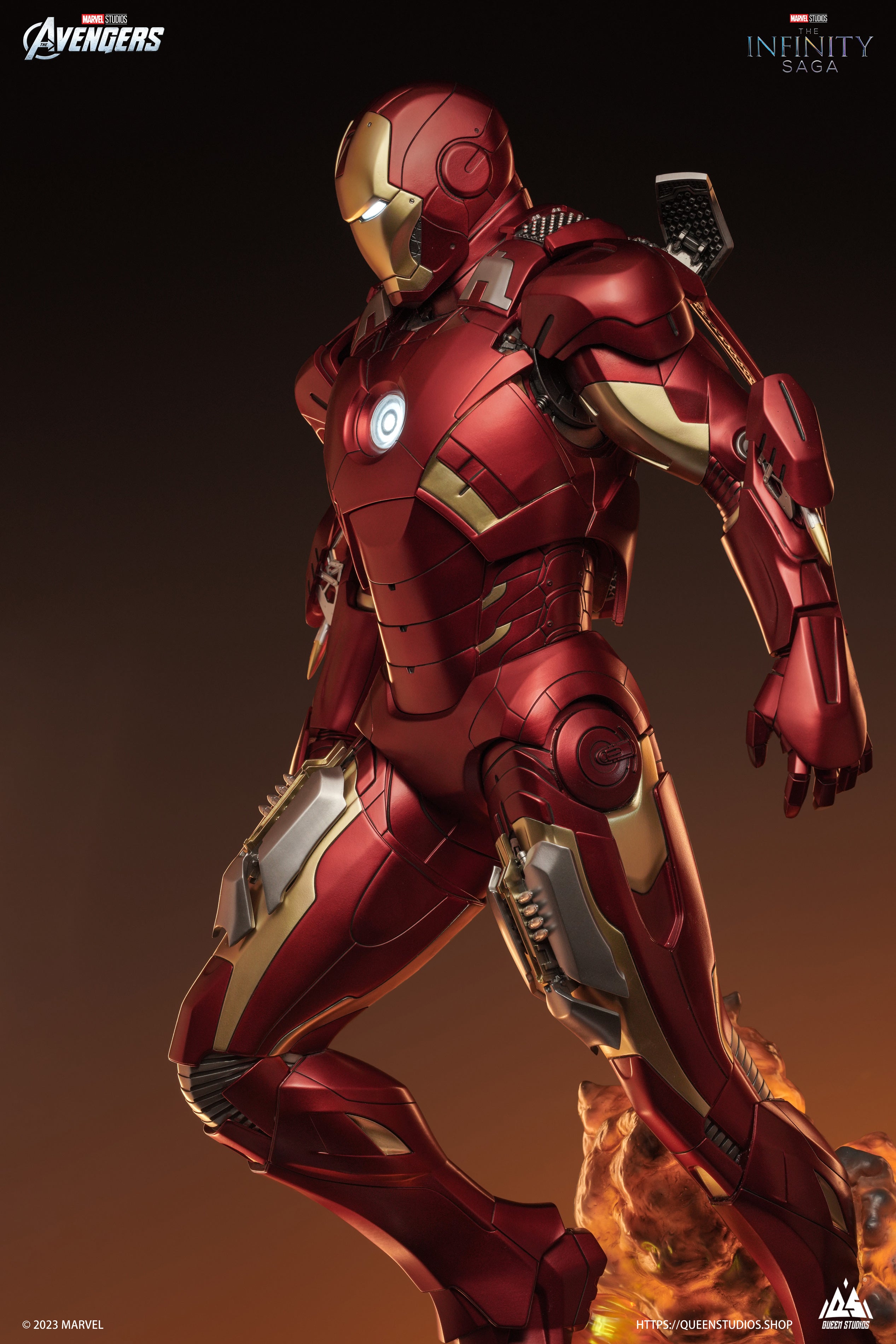 PRE-ORDER Queen Studios - The Avengers - Iron Man Mark 7 1/3