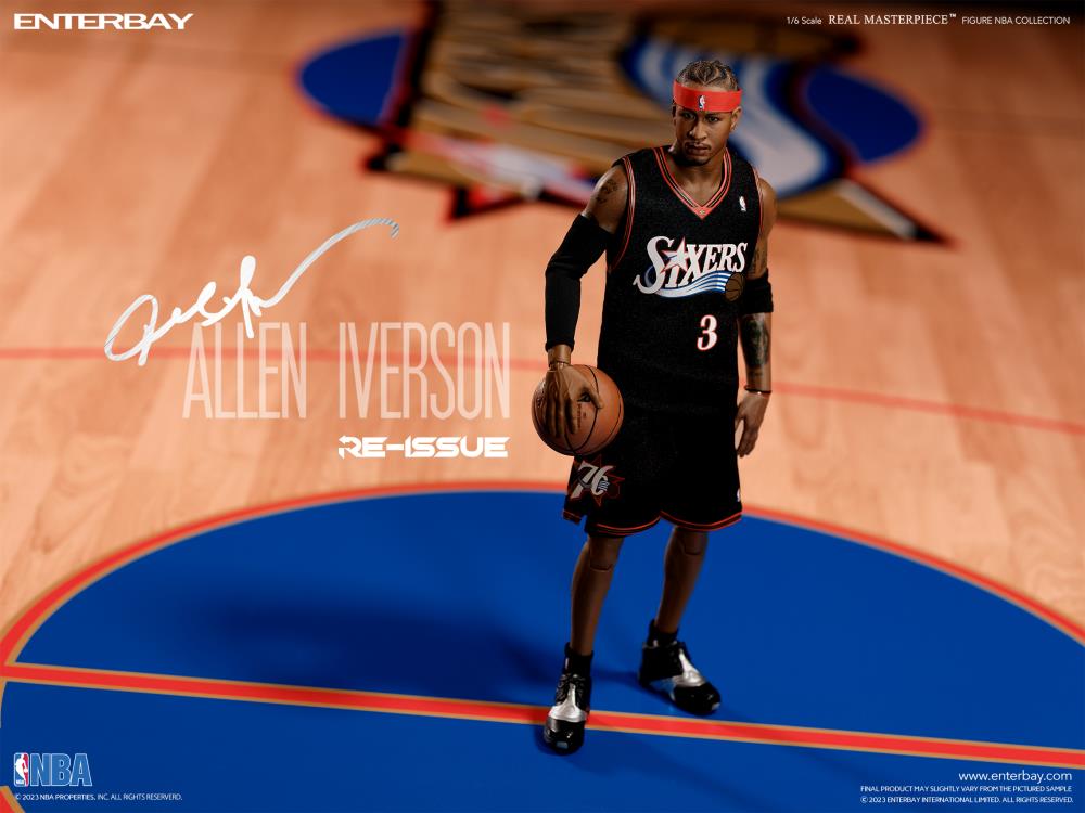 SPECIAL ORDER Enterbay - NBA Real Masterpiece - Allen Iverson: Limited Retro Edition 1/6 [JP]