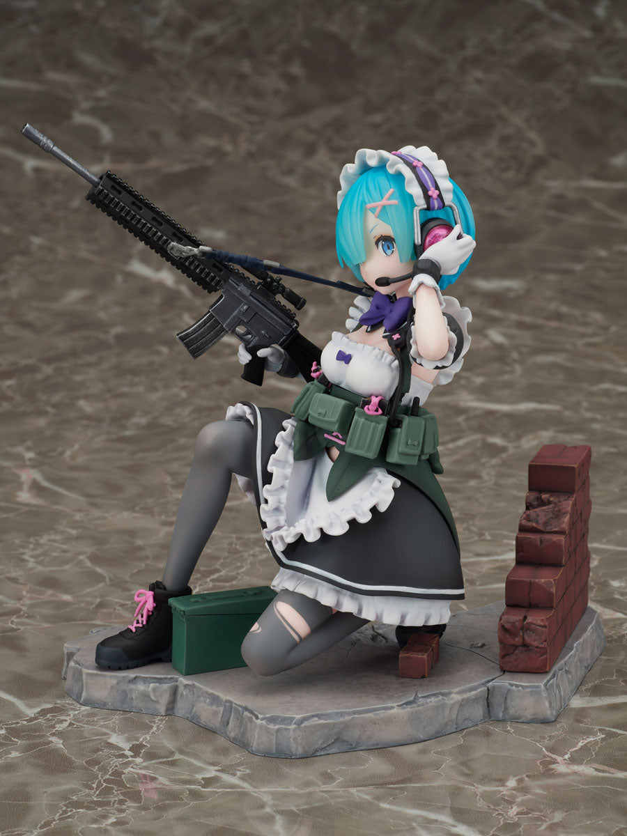 PRE-ORDER FuRyu - Re:ZERO -Starting Life in Another World- - Rem: Military Ver. 1/7