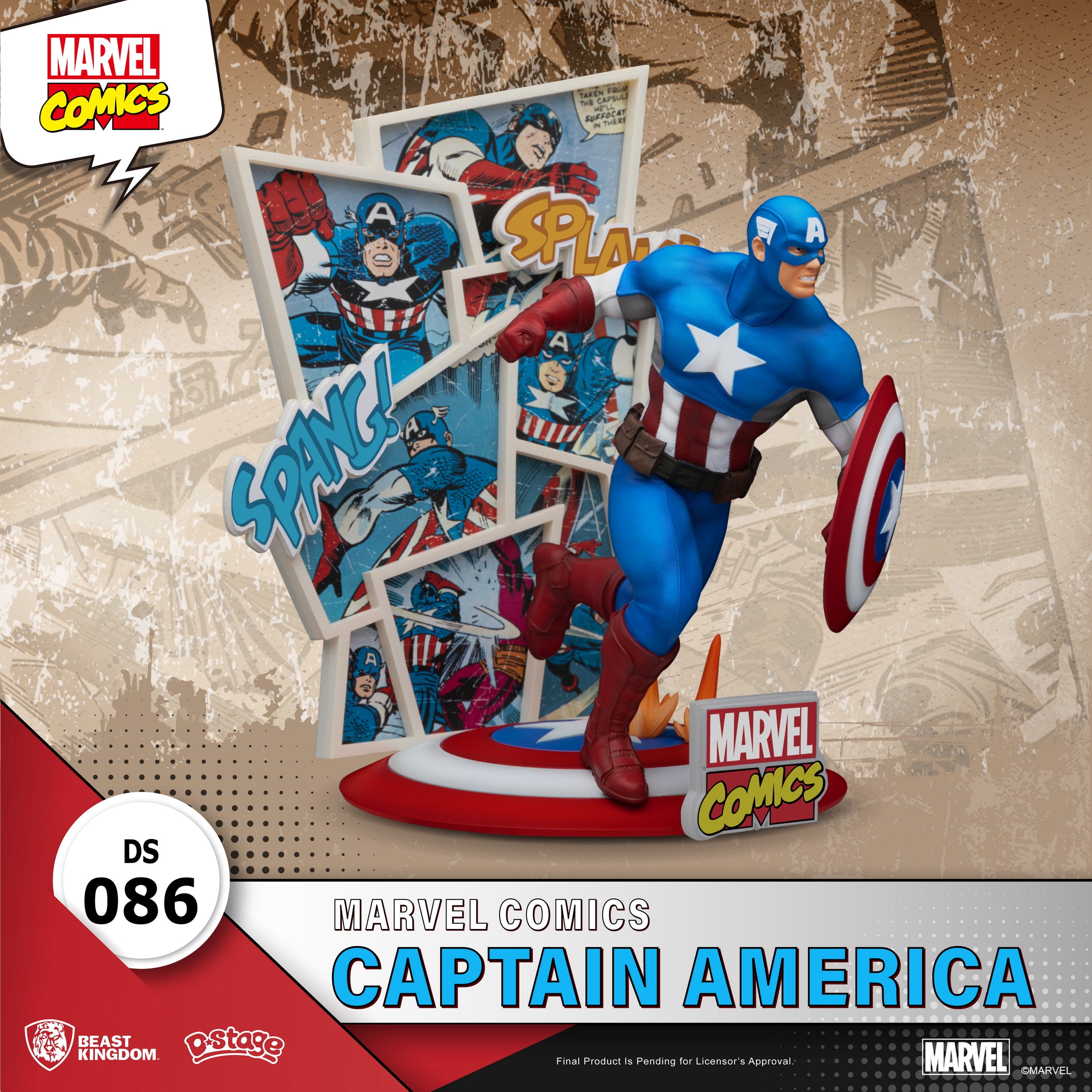 PRE-ORDER Beast Kingdom - Marvel Comics - Captain America