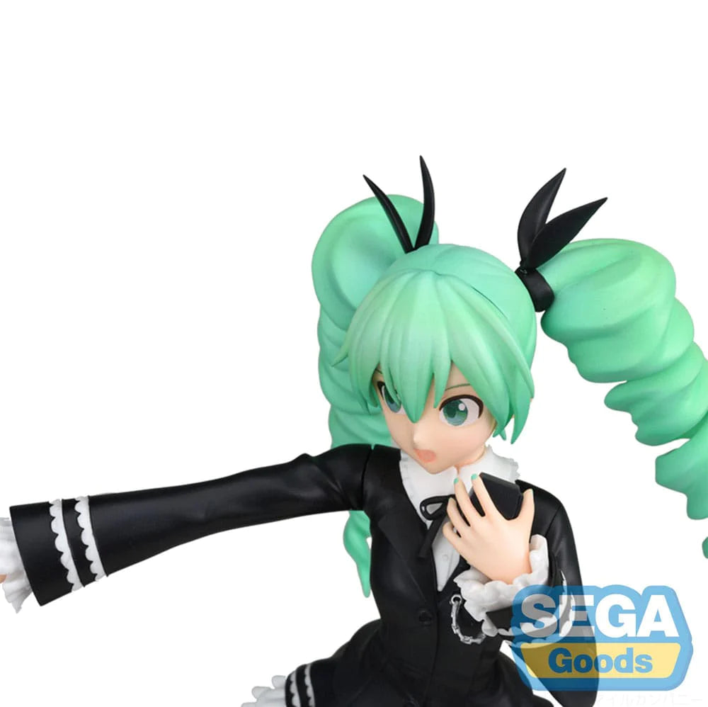 IN-STOCK Sega - Hatsune Miku -Project DIVA Arcade Future Tone SPM Figure - Hatsune Miku: Dark Angel [May 2024 Release]
