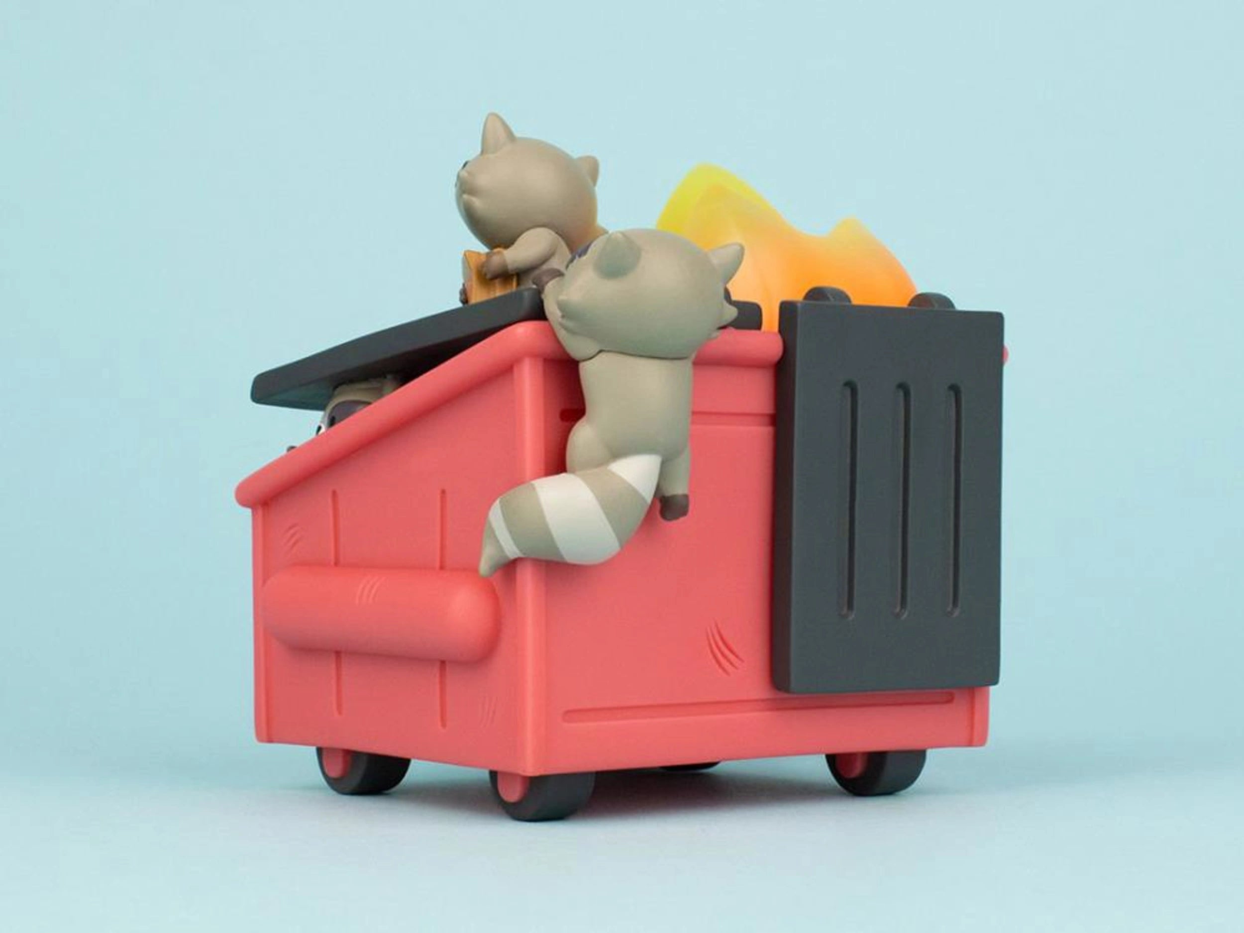 PRE-ORDER 100% Soft - Dumpster Fire - Trash Panda Dumpster Fire