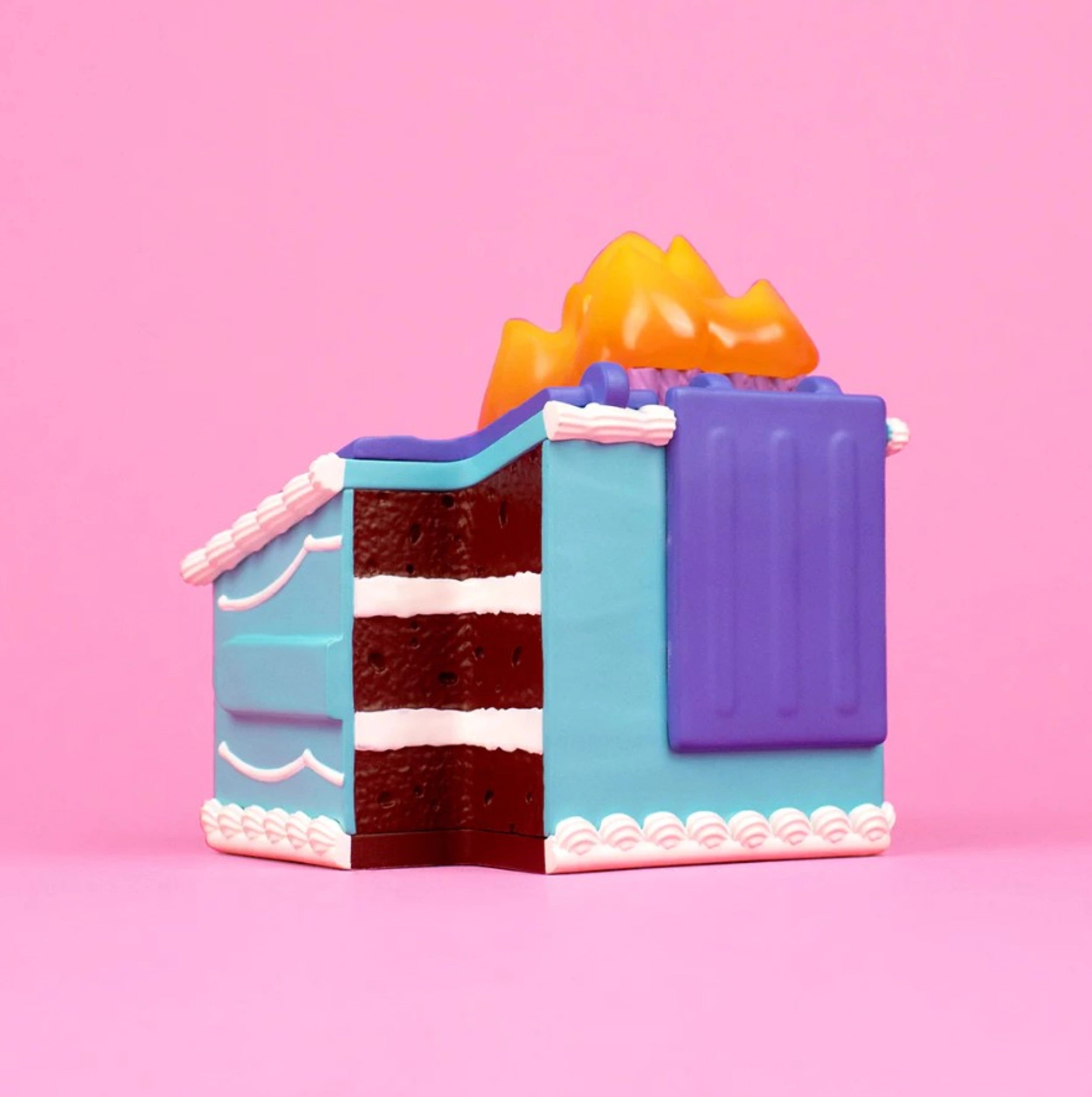 PRE-ORDER 100% Soft - Dumpster Fire - Birthday Cake Dumpster Fire