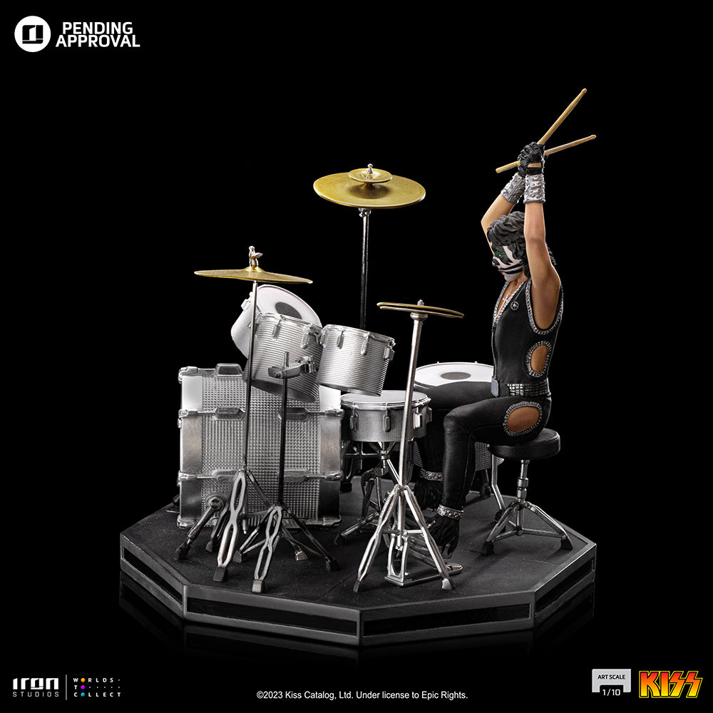 PRE-ORDER Iron Studios - Art Scale - Kiss - Peter Criss 1/10