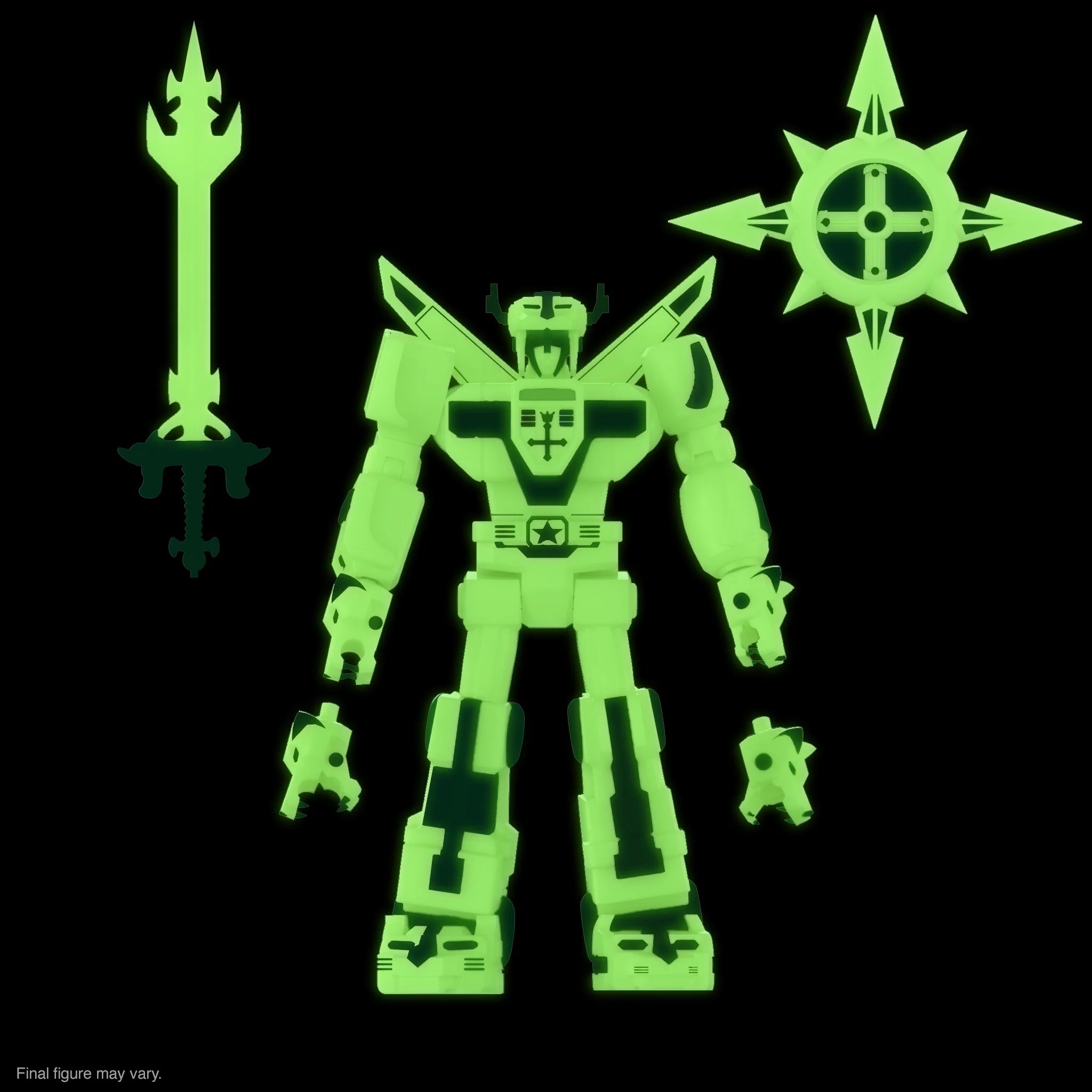 PRE-ORDER Super7 - 7-inch Action Figure - Voltron Defender of the Galaxy ULTIMATES! - Volton: Lightning Glow