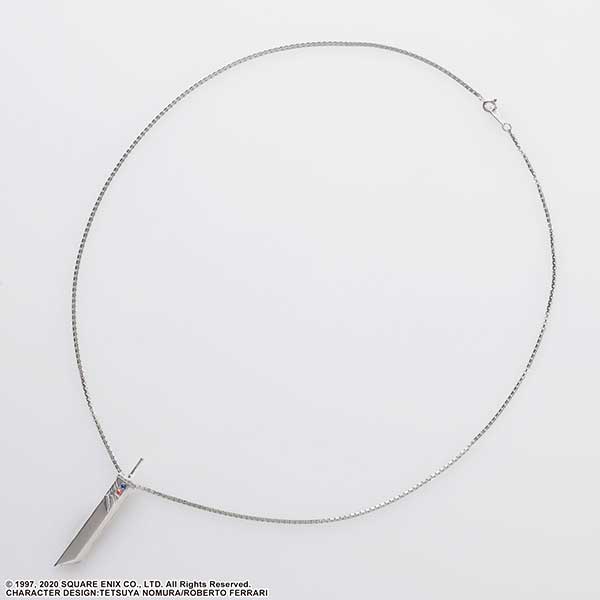 SPECIAL ORDER Square Enix - Final Fantasy VII Remake Silver Necklace - Buster Sword: Limited Ver. [EXCLUSIVE] [JP]