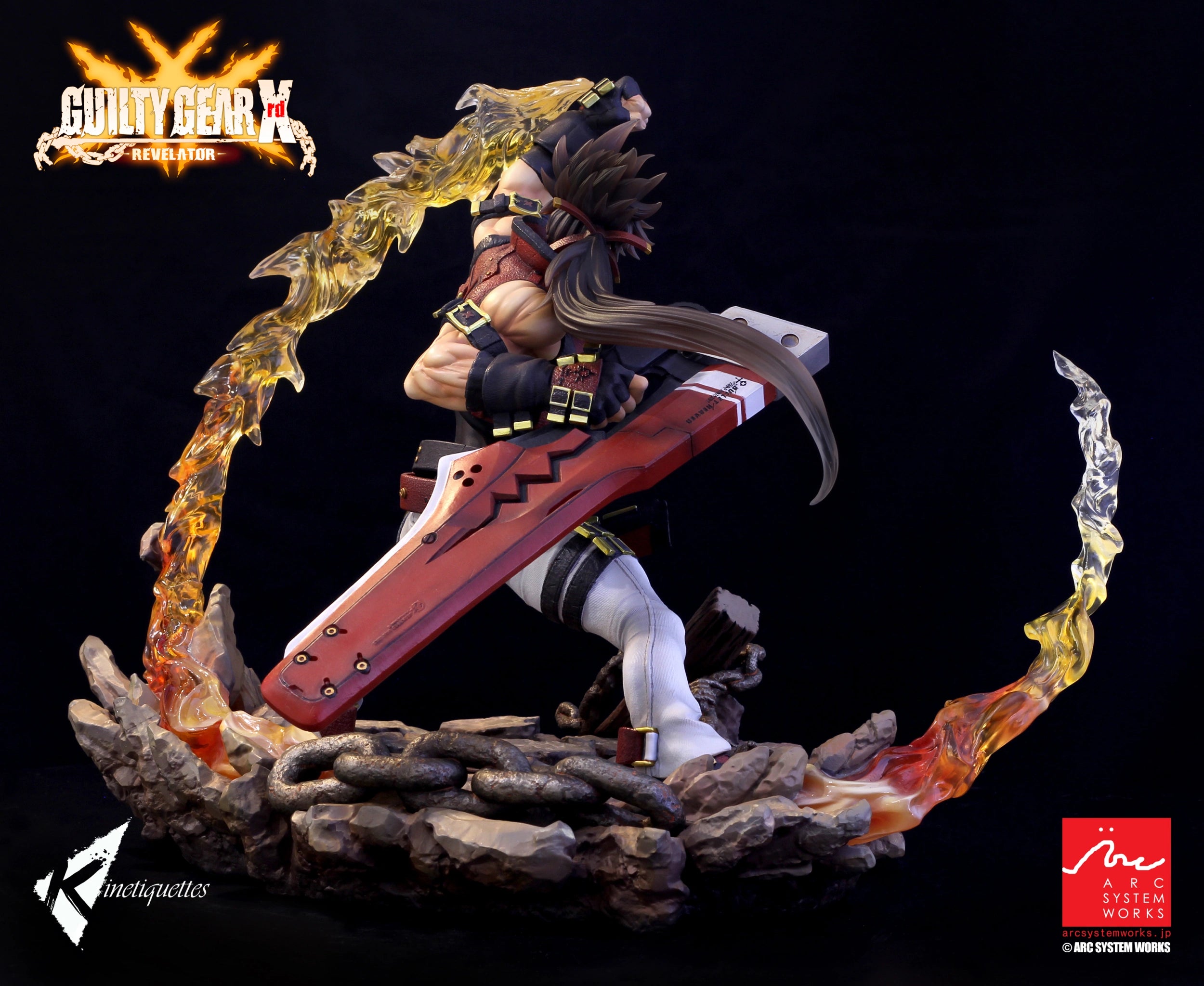 PRE-ORDER Kinetiquettes - Guilty Gear Xrd - Sol Badguy 1/7