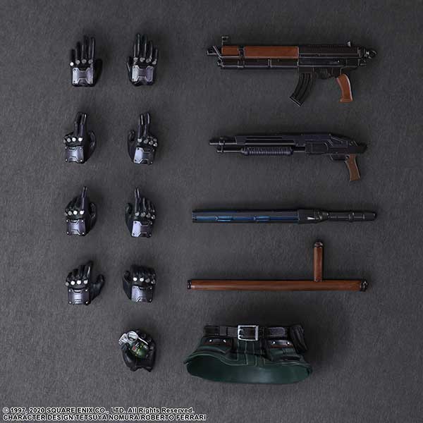 IN-STOCK Square Enix - PLAY ARTS Kai - Final Fantasy VII Remake - Shinra Elite Security Officer & Motorcycle