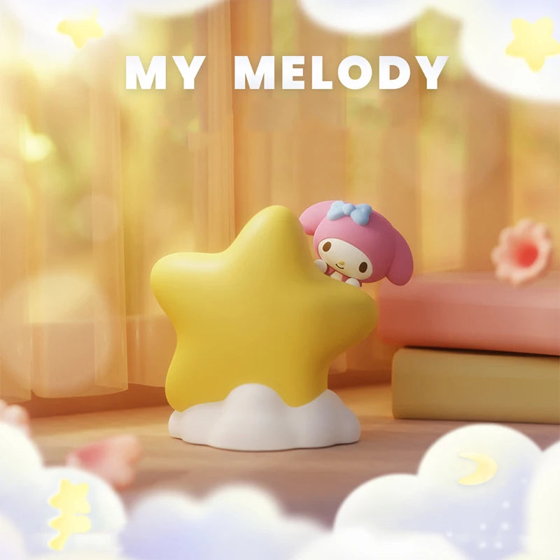 IN-STOCK Miniso - Sanrio Characters - Family Star Night Light