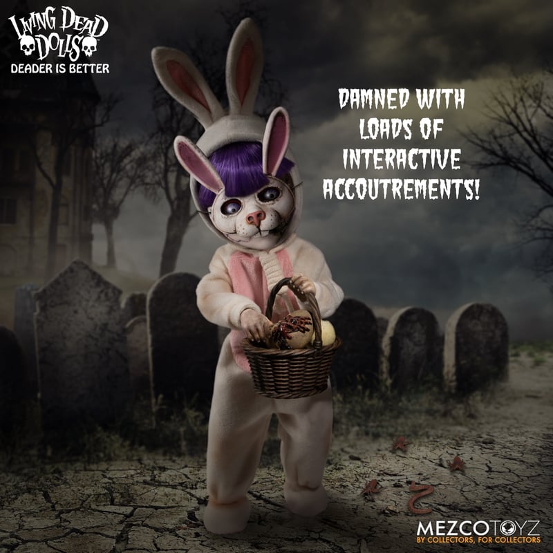 PRE-ORDER Living Dead Dolls - The Return of The Living Dead Dolls - Eggzorcist