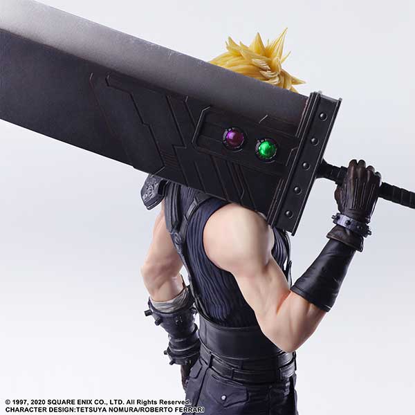 IN-STOCK Square Enix - STATIC ARTS - Final Fantasy VII Remake - Cloud Strife