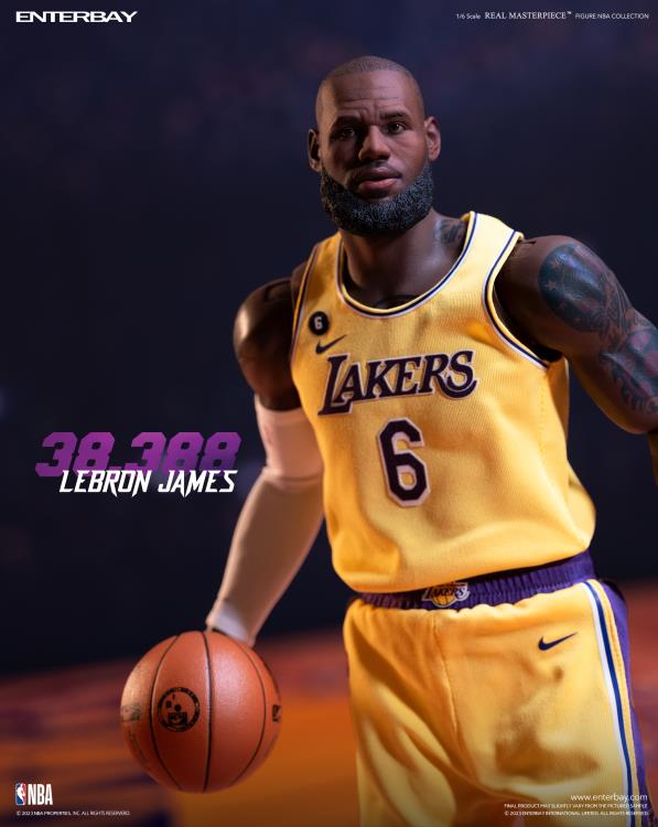 PRE-ORDER Enterbay - Real Masterpiece: NBA Collection - LeBron James: Special Edition 1/6