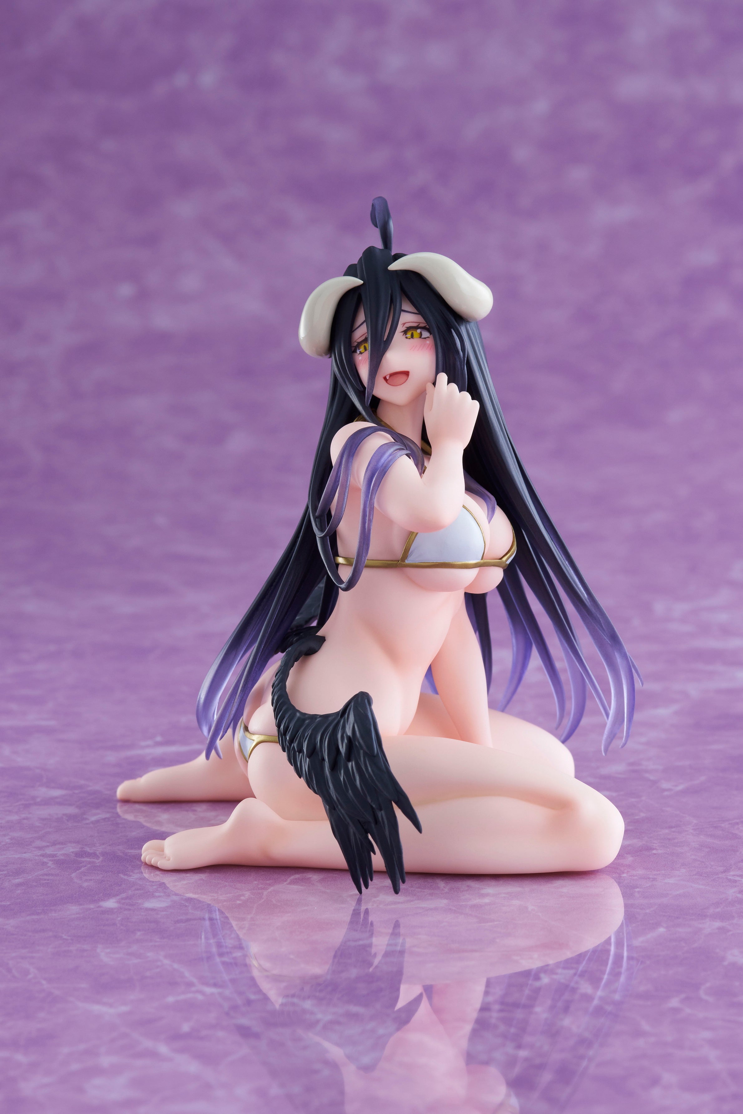 PRE-ORDER Taito - Overlord IV Desktop Cute Figure - Albedo: Swimsuit Ver.