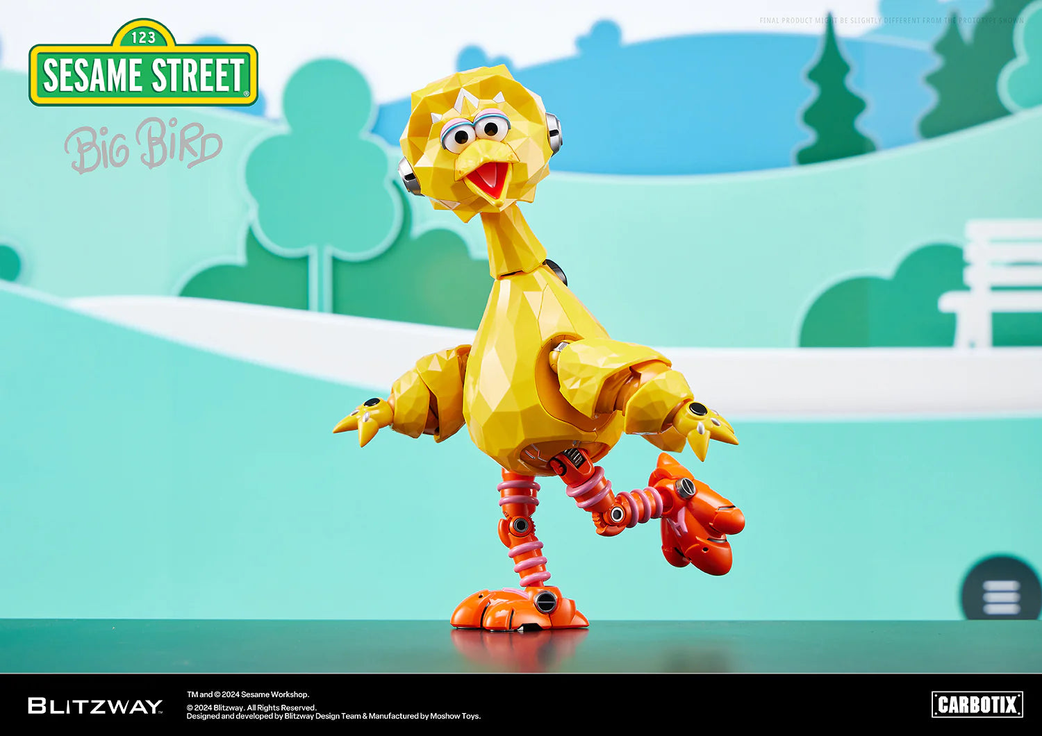 PRE-ORDER Blitzway - CARBOTIX - Sesame Street - Big Bird