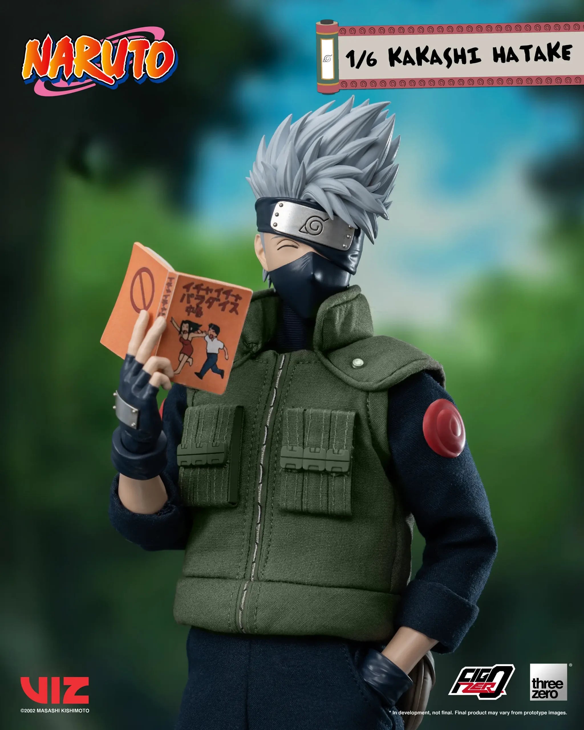 PRE-ORDER threezero - FigZero - Naruto - Kakashi Hatake 1/6