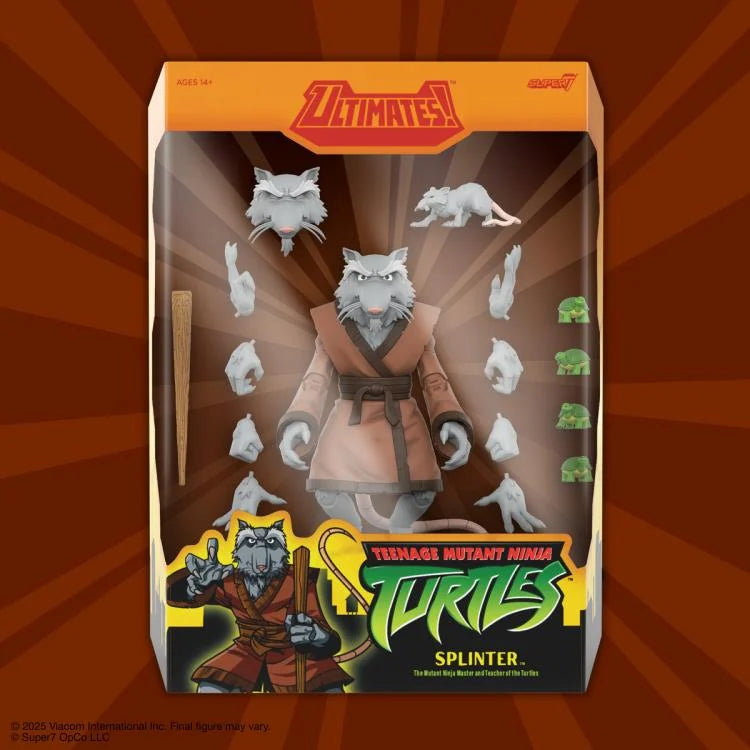 PRE-ORDER Super7 - Teenage Mutant Ninja Turtles Ultimates - Splinter