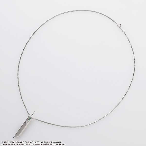 SPECIAL ORDER Square Enix - Final Fantasy VII Remake Silver Necklace - Buster Sword [EXCLUSIVE] [JP]
