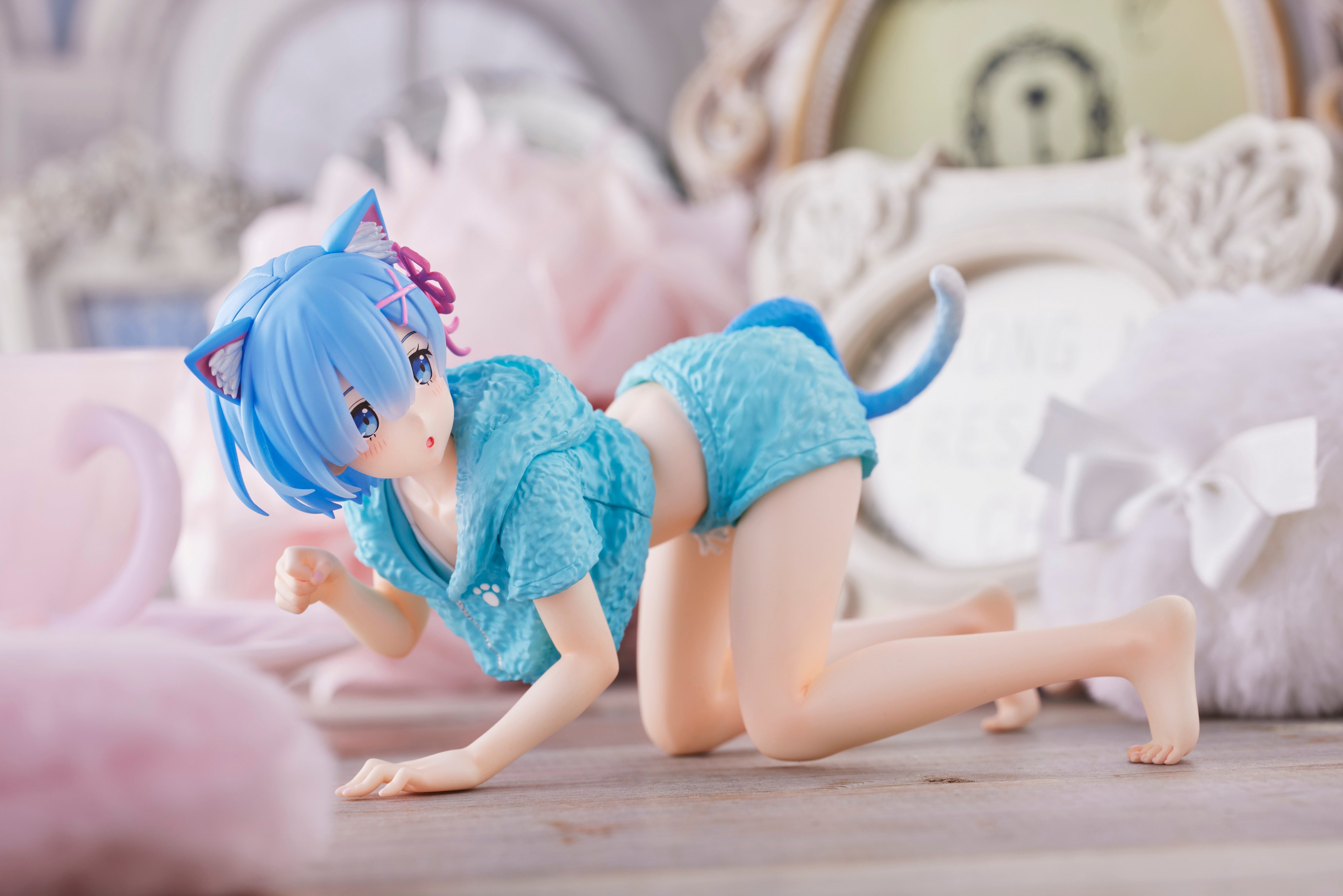 PRE-ORDER Re:ZERO -Starting Life in Another World- Desktop Cute Figure - Rem: Cat Roomwear Ver.