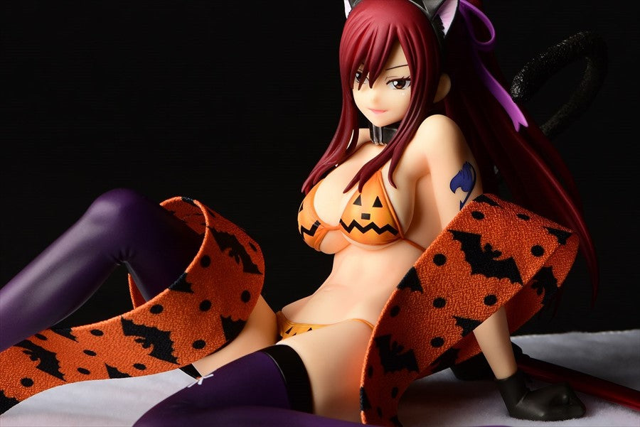 PRE-ORDER Orcatoys - Fairy Tail - Erza Scarlet: Halloween Cat Gravure_Style 1/6