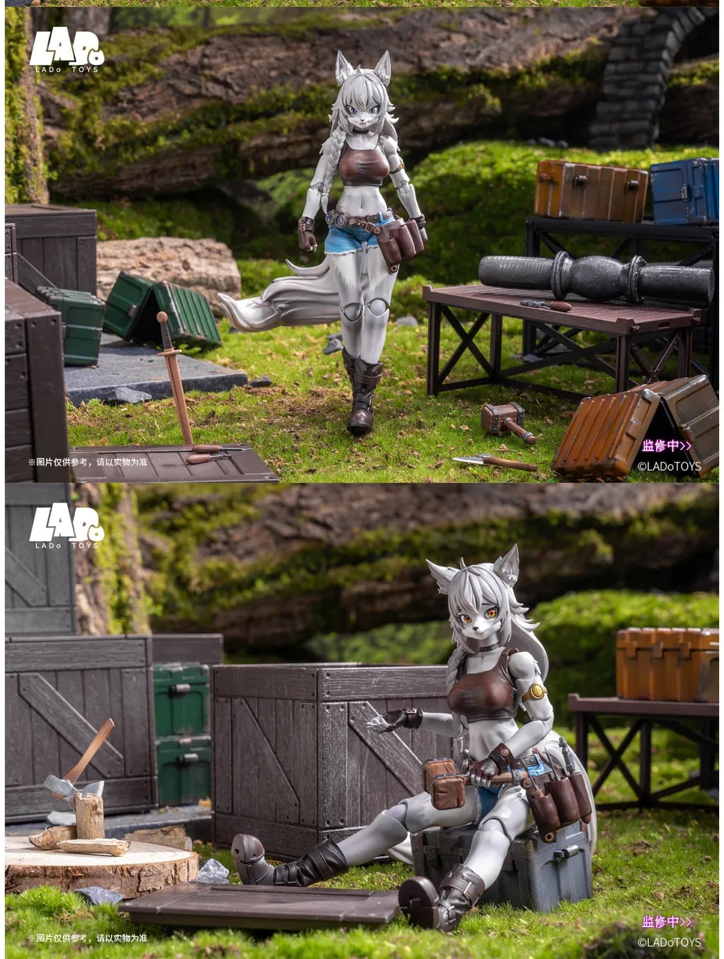 IN-STOCK LADoTOY - ERA-001- Liya Alopex: Fix Ver. 1/12