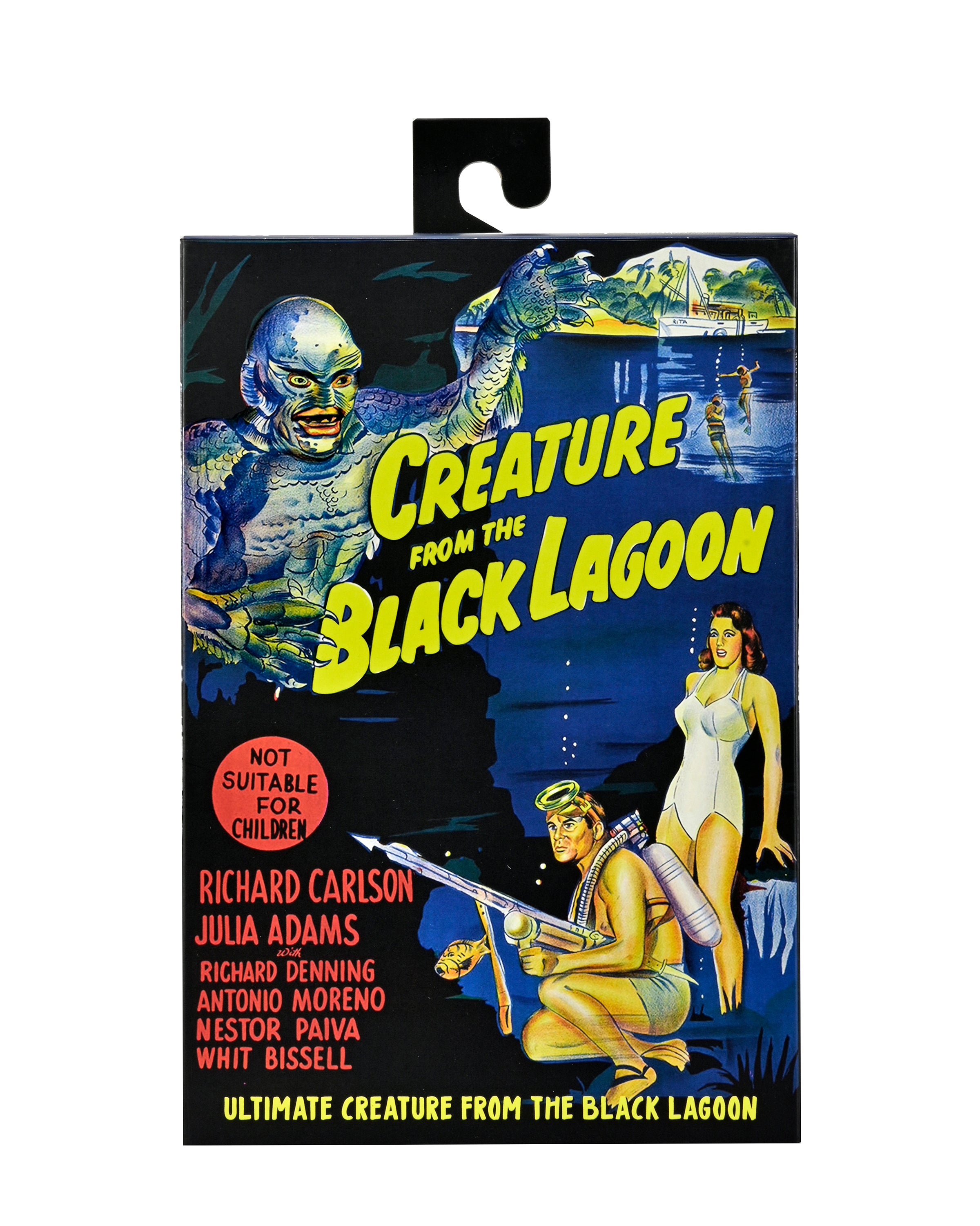 PRE-ORDER NECA - 7-inch Action Figure - Creature from the Black Lagoon - Ultimate Creature from the Black Lagoon: Black and White