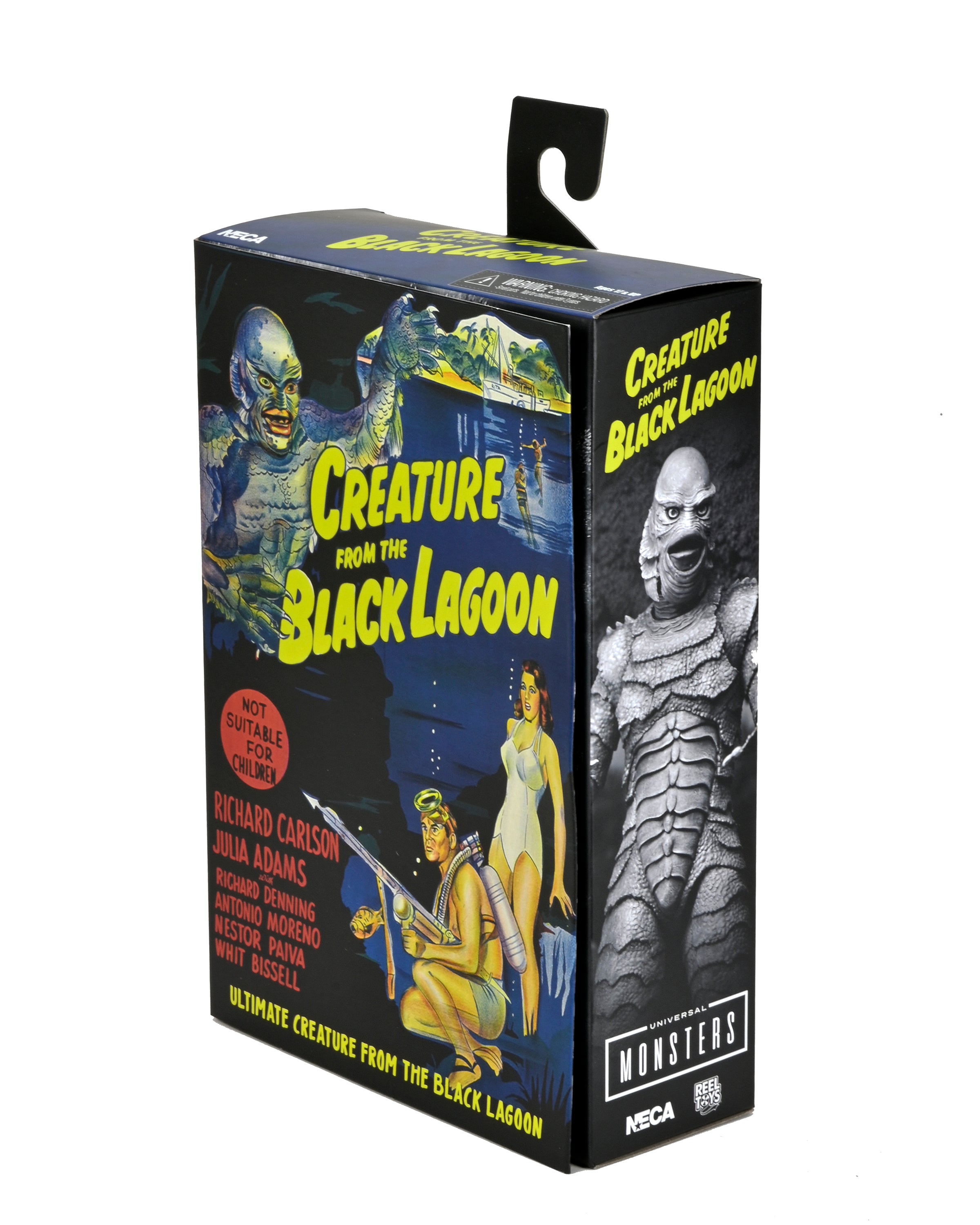 PRE-ORDER NECA - 7-inch Action Figure - Creature from the Black Lagoon - Ultimate Creature from the Black Lagoon: Black and White