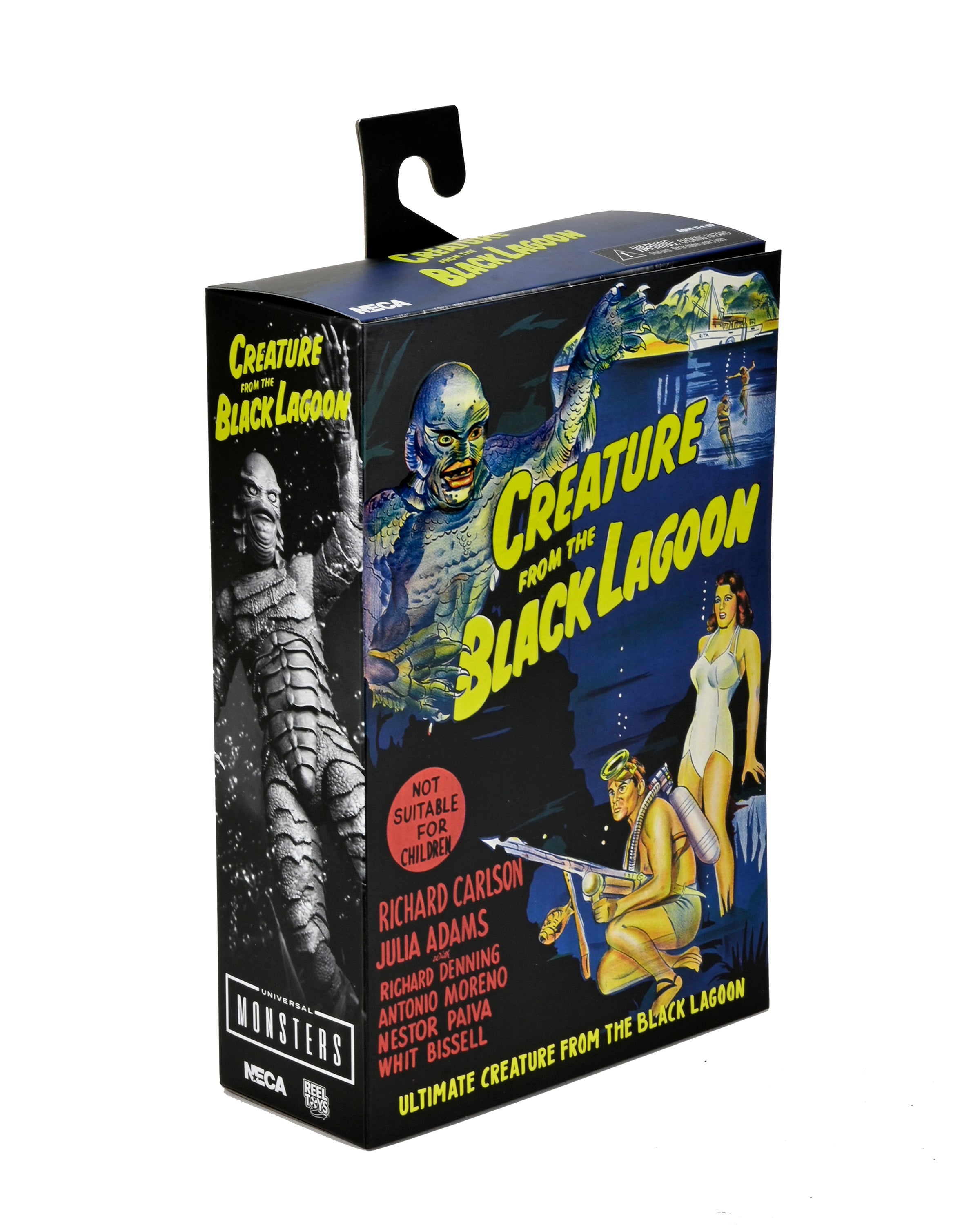 PRE-ORDER NECA - 7-inch Action Figure - Creature from the Black Lagoon - Ultimate Creature from the Black Lagoon: Black and White